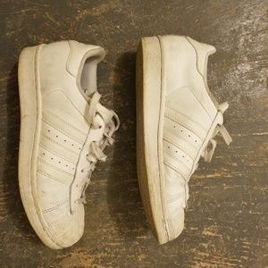 Adidas Superstars All White
